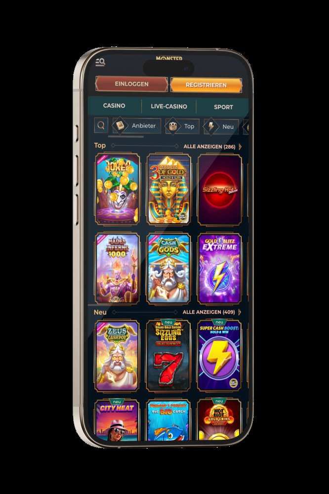 Best monsterwin online casino in Germany
